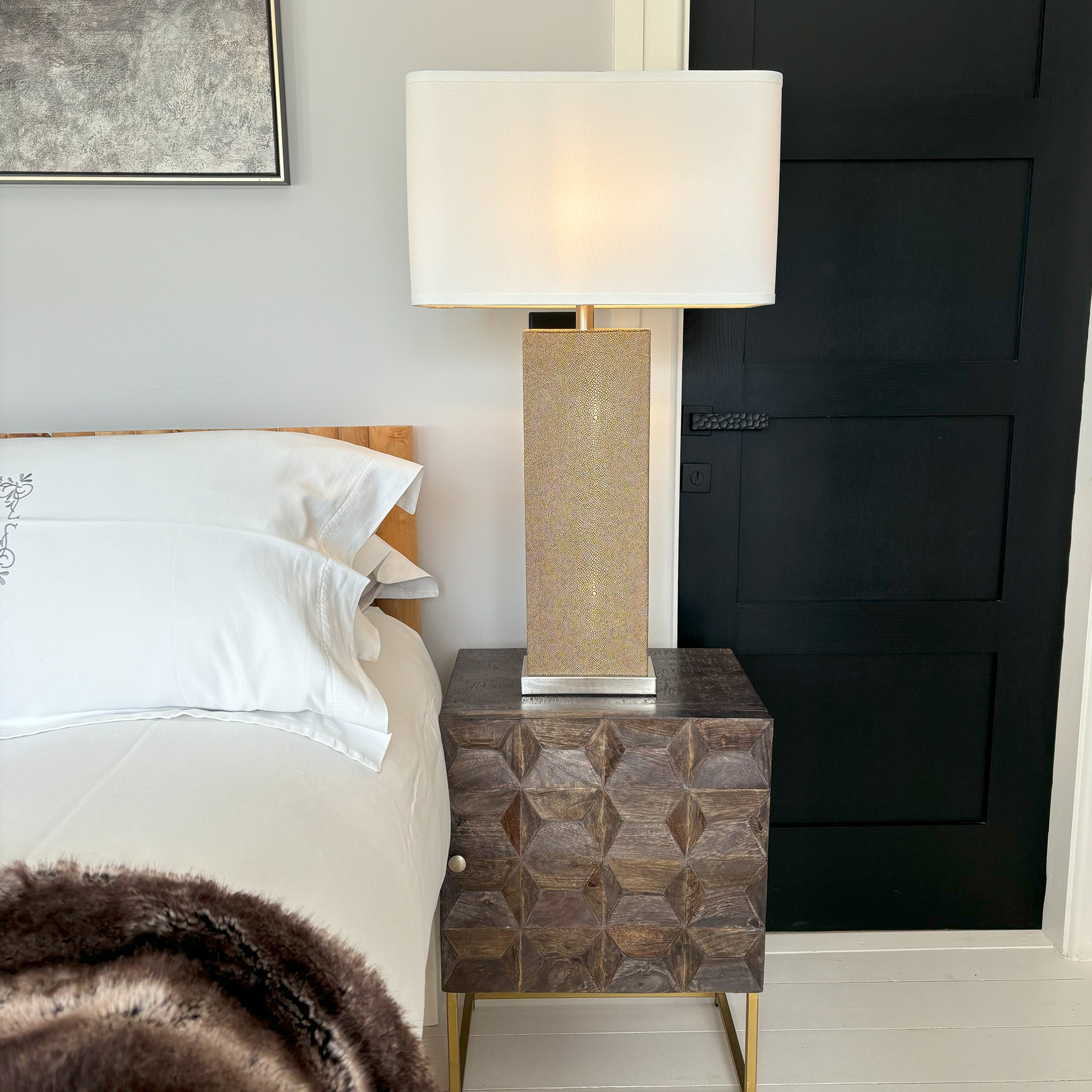 Shagreen Table Lamp